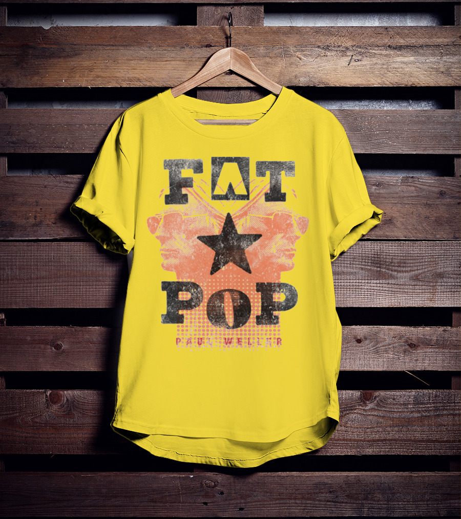 FAT POP Paul Weller Star T-Shirt