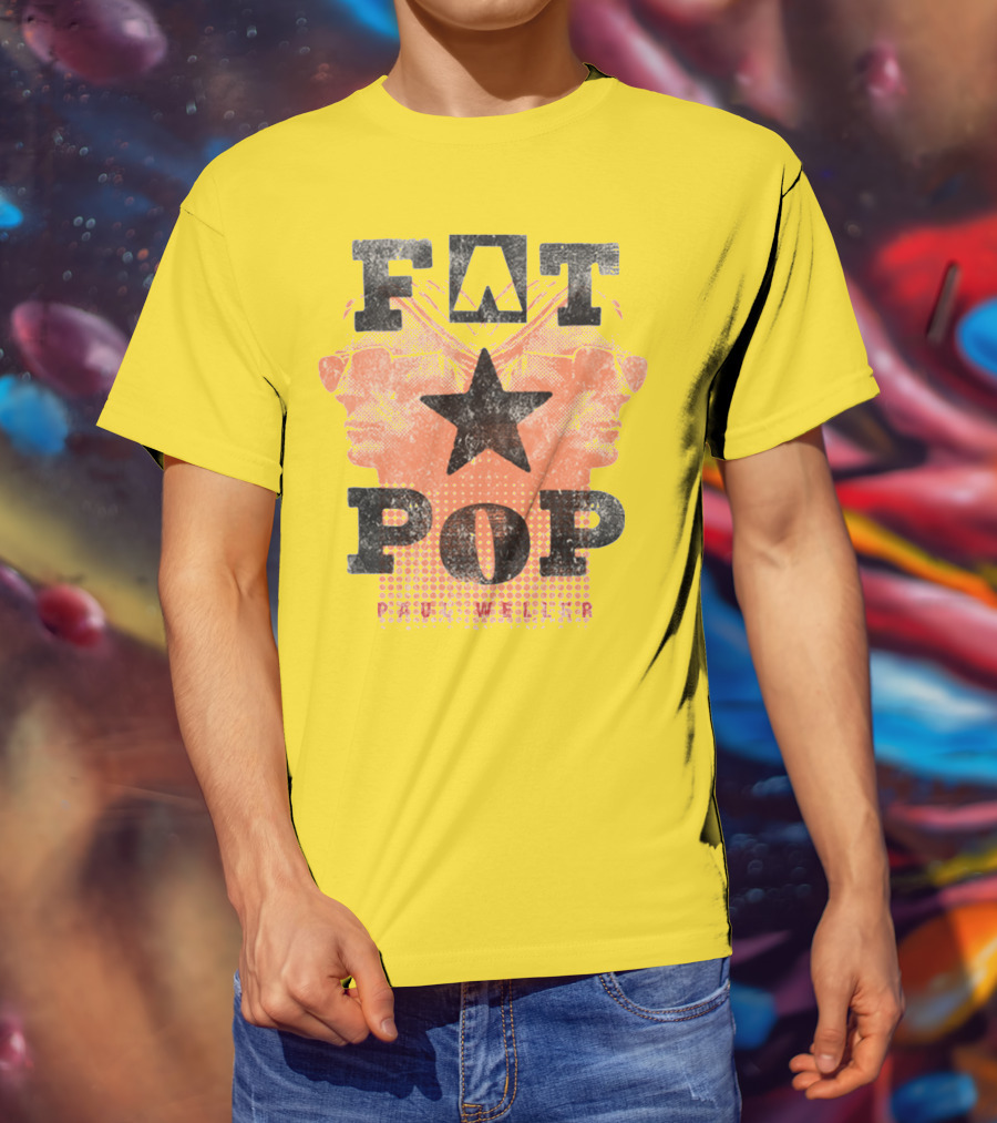 FAT POP Paul Weller Star T-Shirt