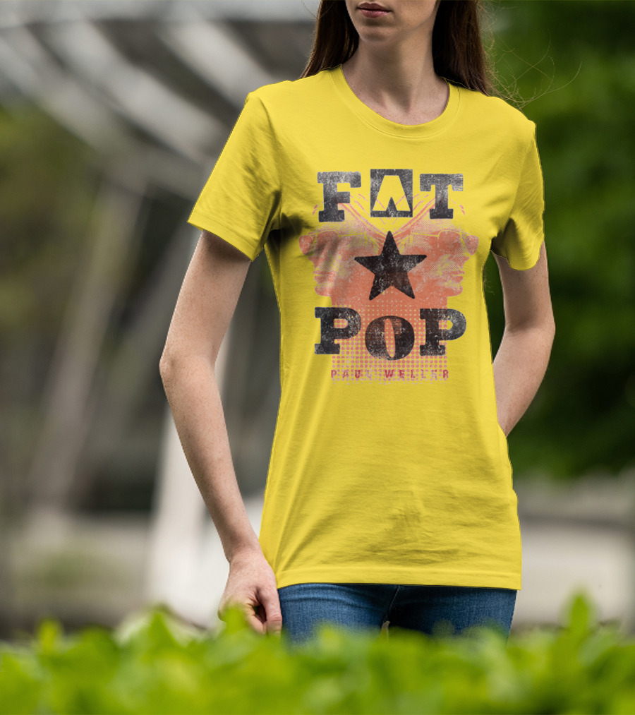 FAT POP Paul Weller Star T-Shirt