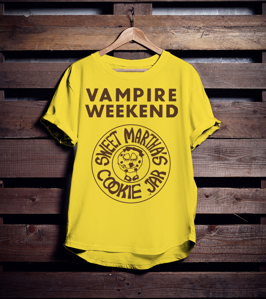 Vampire Weekend Sweet Martha's Cookie Jar T-Shirt
