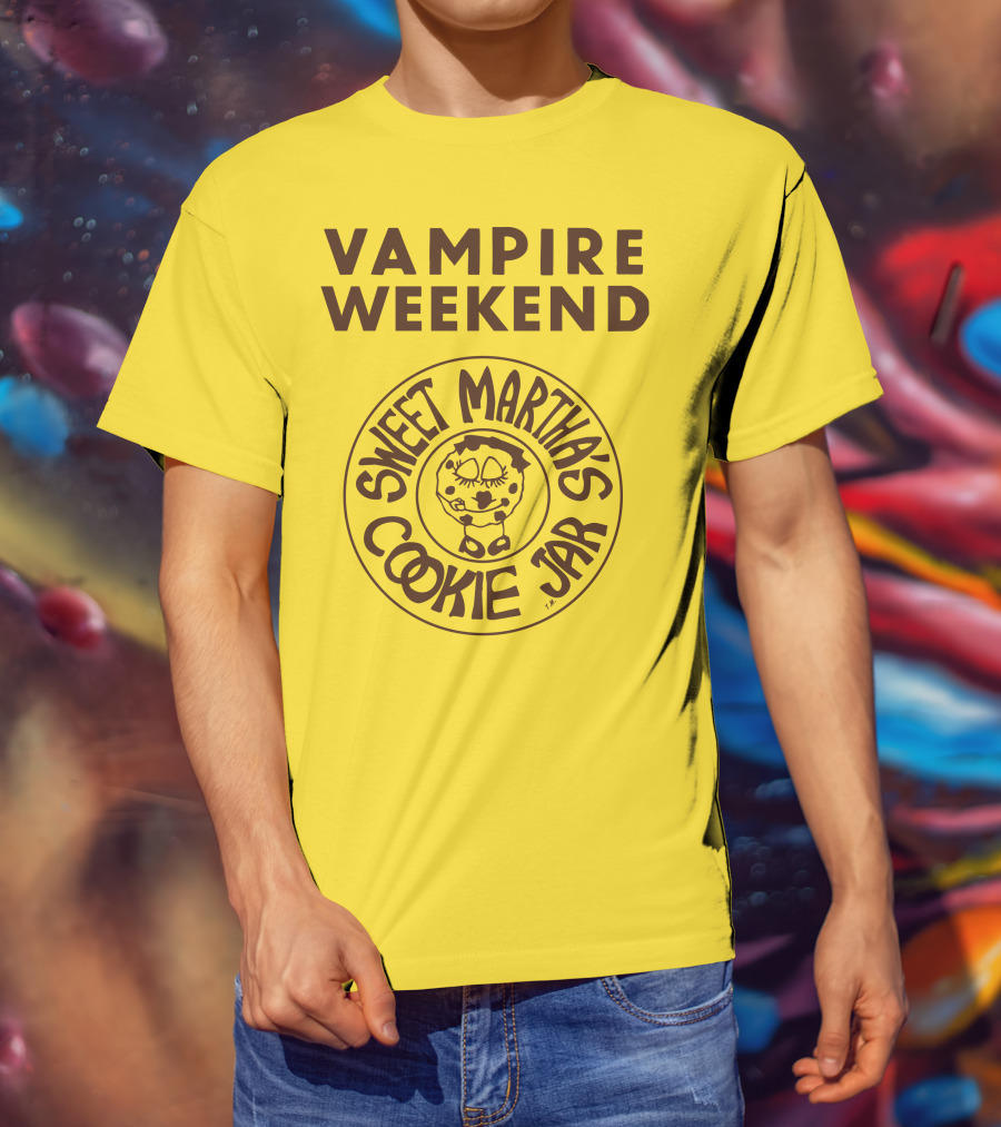 Vampire Weekend Sweet Martha's Cookie Jar T-Shirt