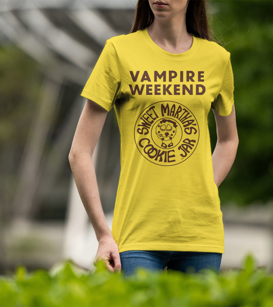 Vampire Weekend Sweet Martha's Cookie Jar T-Shirt