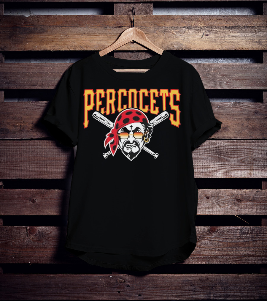 PERCOCETS Pirate Baseball Bats Fenix Flexin Merch T-Shirt