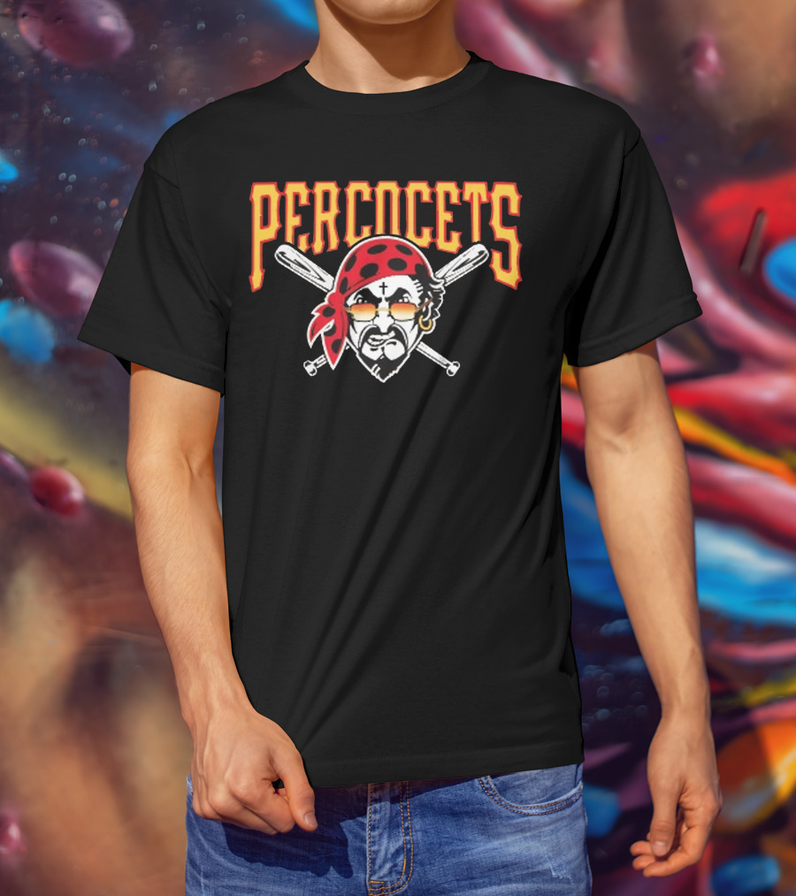 PERCOCETS Pirate Baseball Bats Fenix Flexin Merch T-Shirt