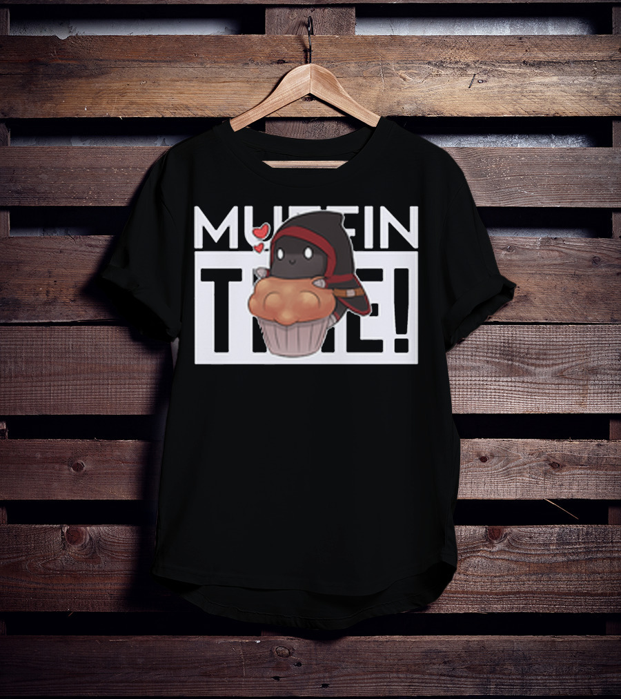 Muffin Time Cute Ninja Heart T-Shirt