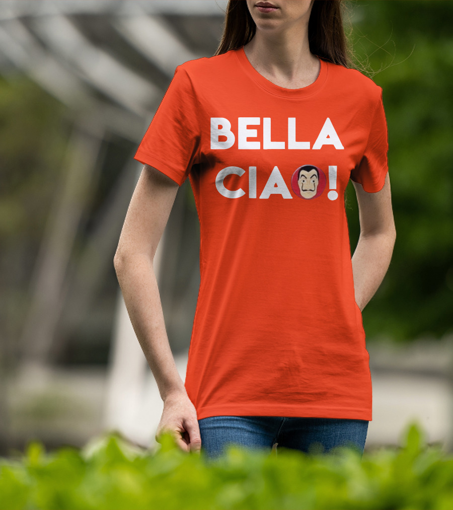 BELLA CIAO Money Heist Mask T-Shirt