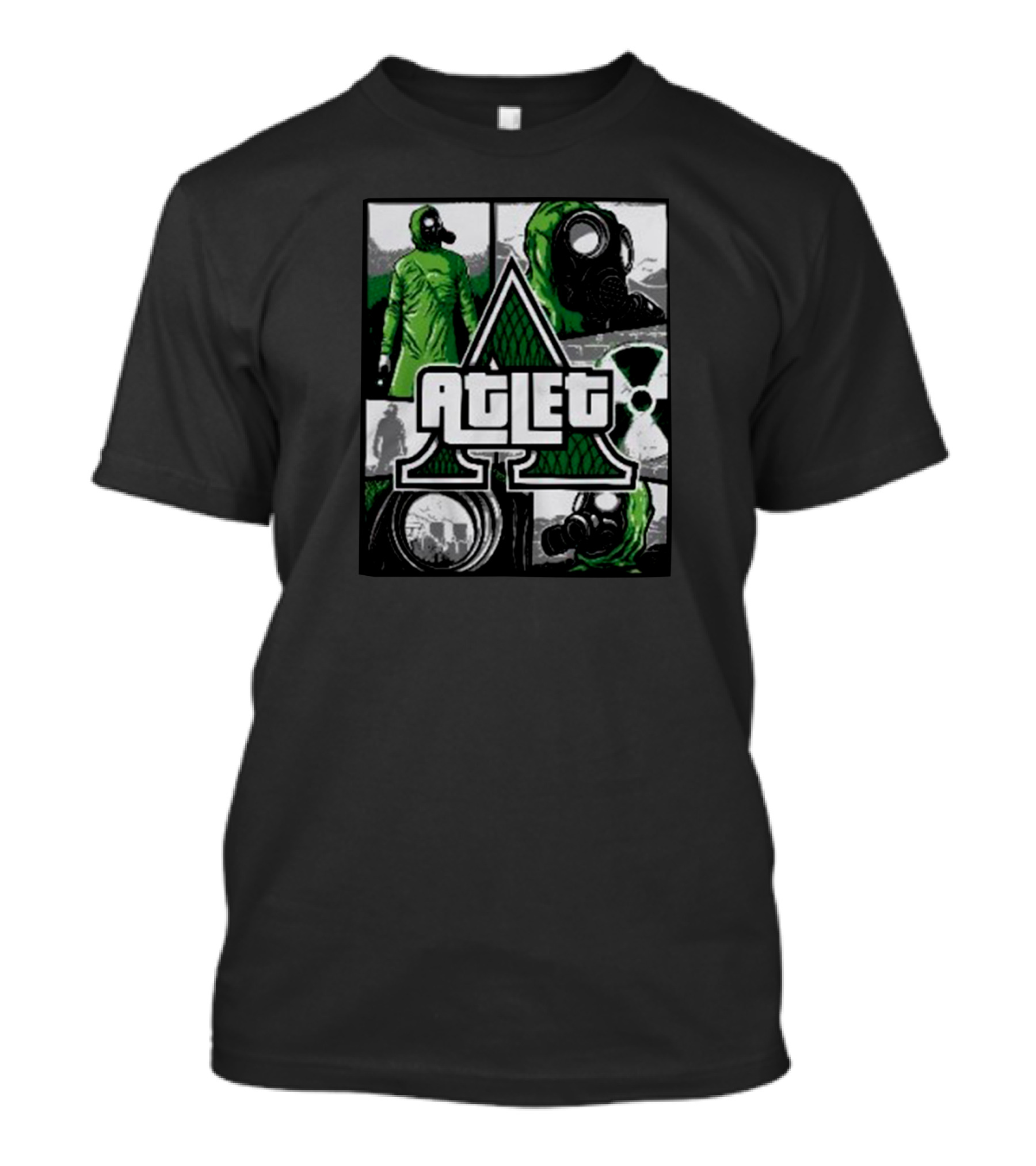 ATLET Gas Mask Radiation Hazard Panel T-Shirt