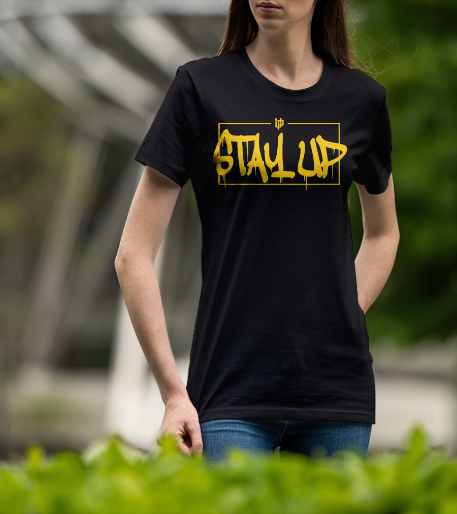 Stay Up Hopsin Merch Official Graffiti T-Shirt