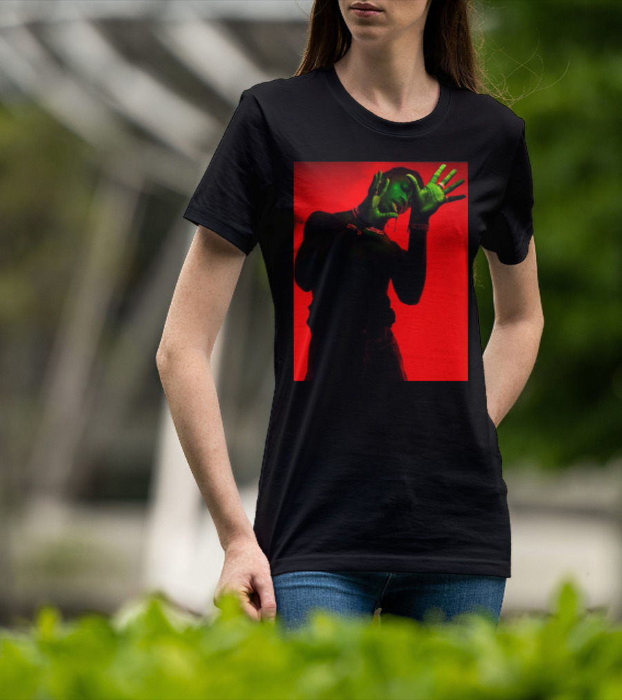 Don Toliver Red And Green Artistic Pose Merchandise T-Shirt
