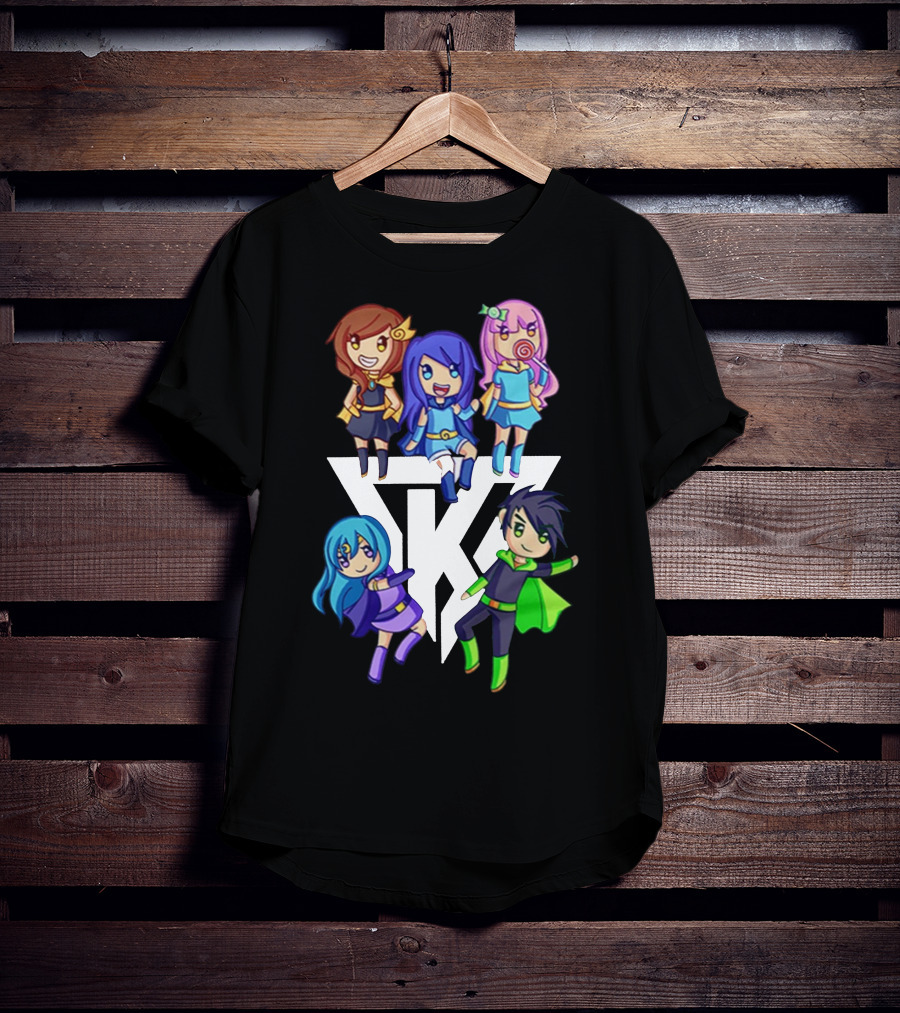 Itsfunneh Merch KREW Characters T-Shirt