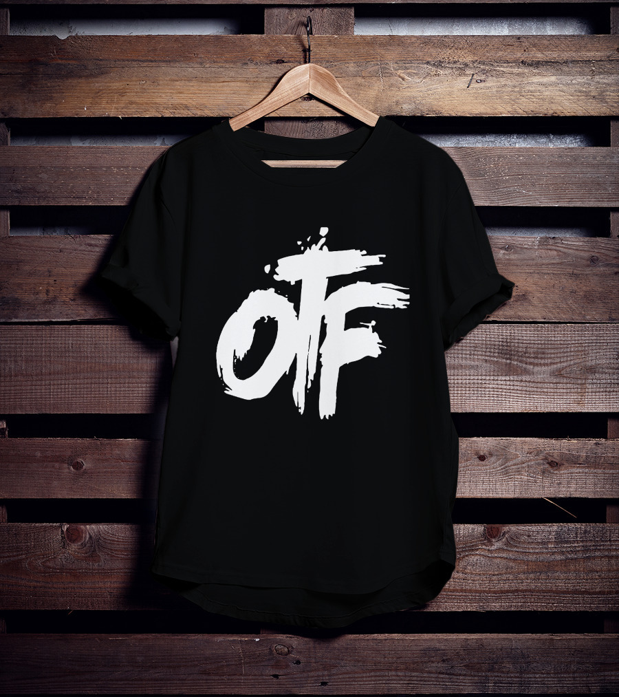 Lil Durk Merch OTF White Logo T-Shirt