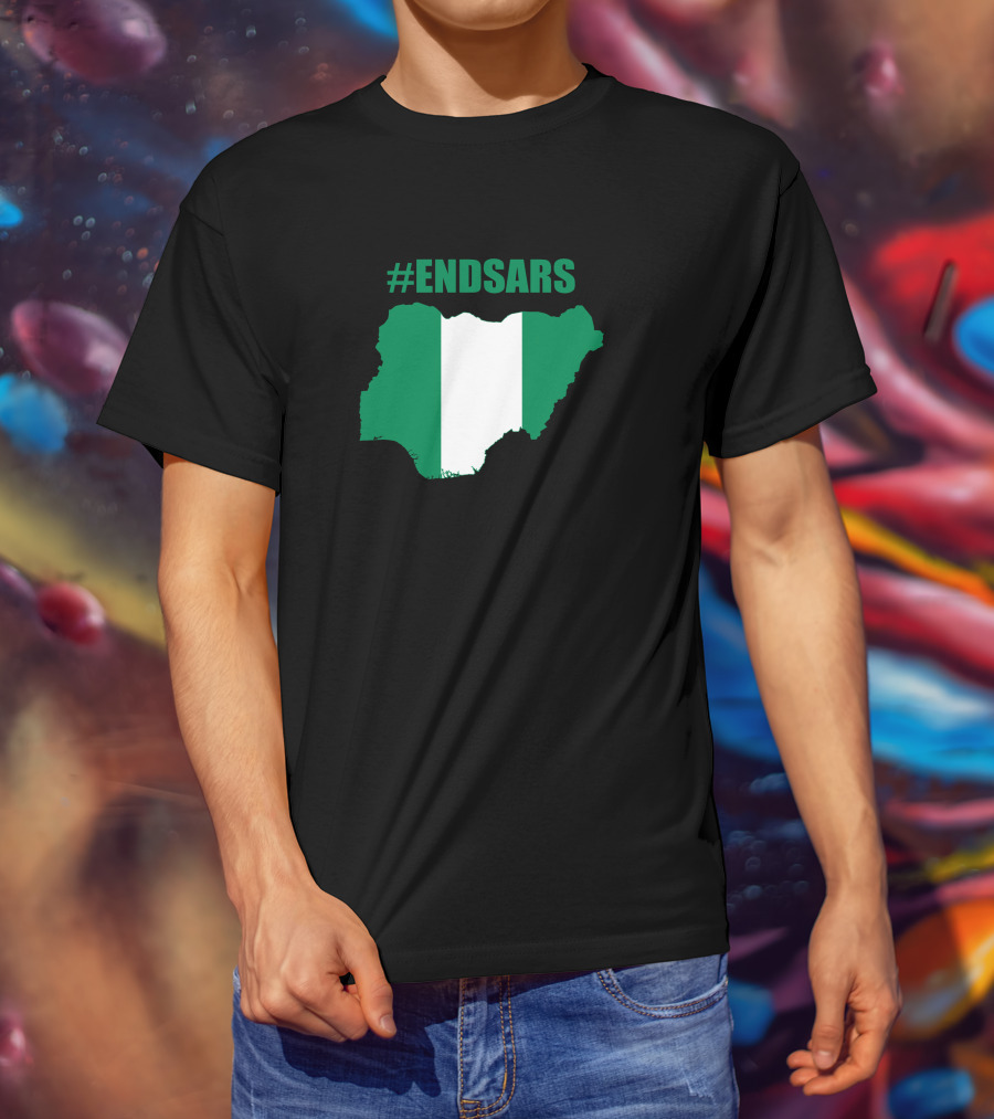 Hamilton End Bad Governance In Nigeria #ENDSARS T-Shirt