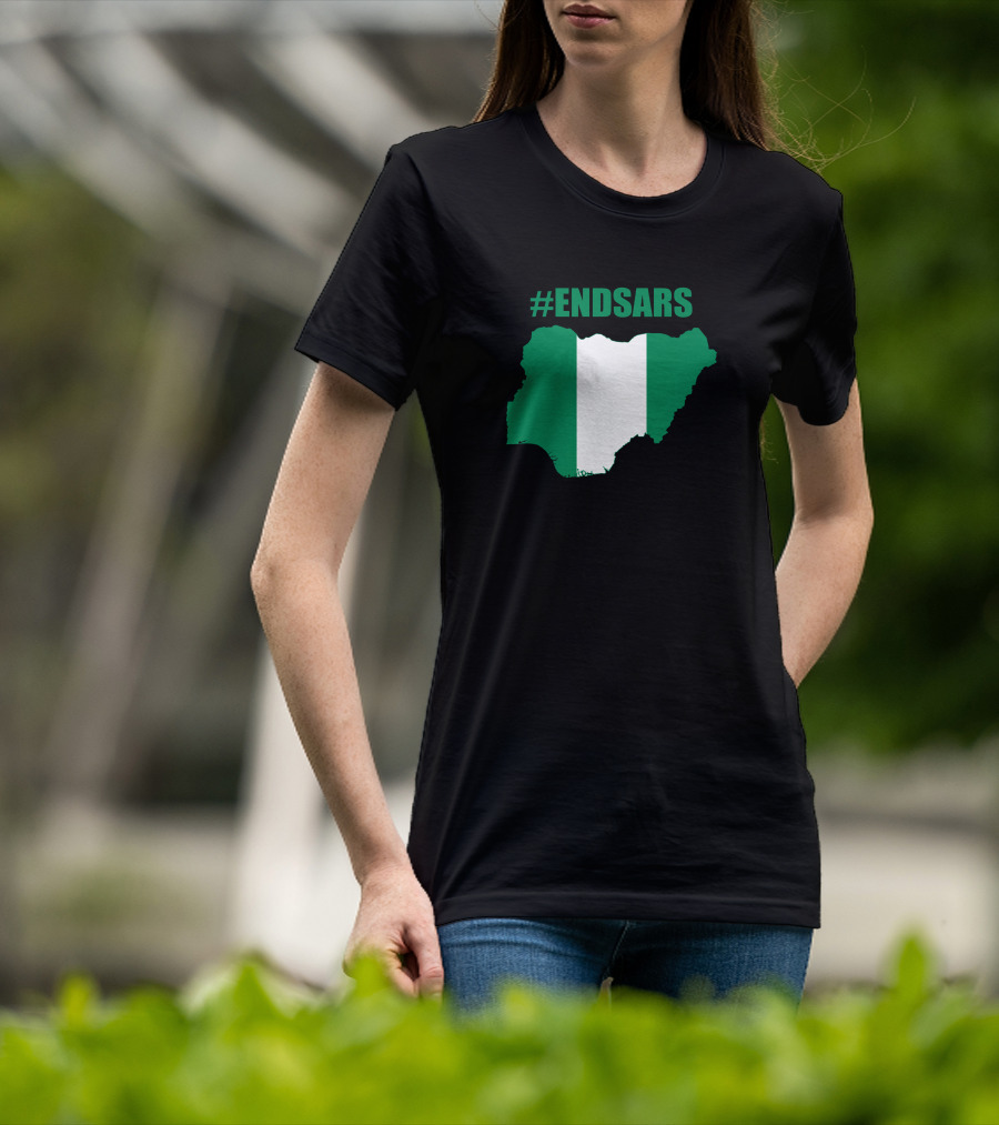 Hamilton End Bad Governance In Nigeria #ENDSARS T-Shirt