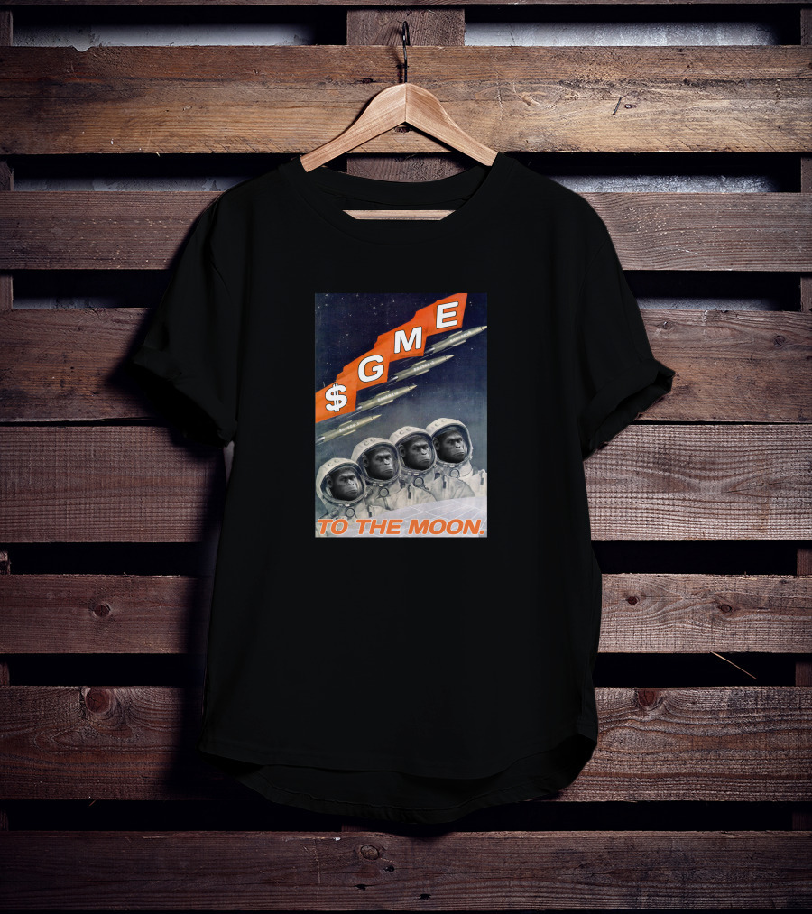 GME Cosmonauts To The Moon T-Shirt