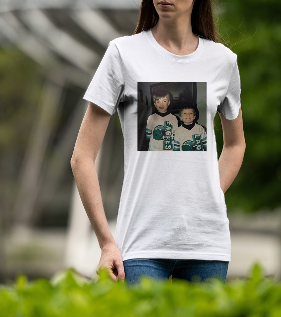 Joe Flacco Stevan Nelson Young Philadelphia Eagles Fans Retro Jerseys T-Shirt