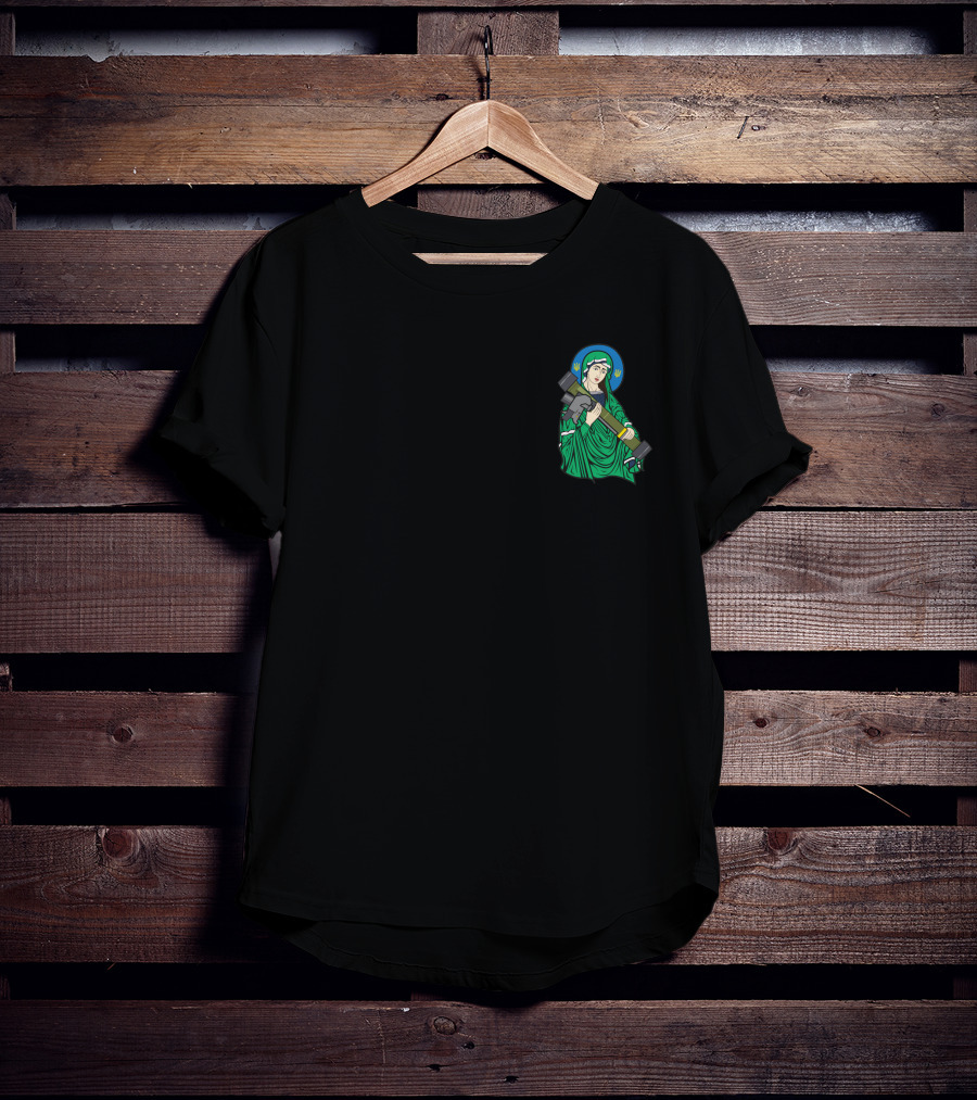 WillRuckforBeer Saint Javelin Rocket T-Shirt