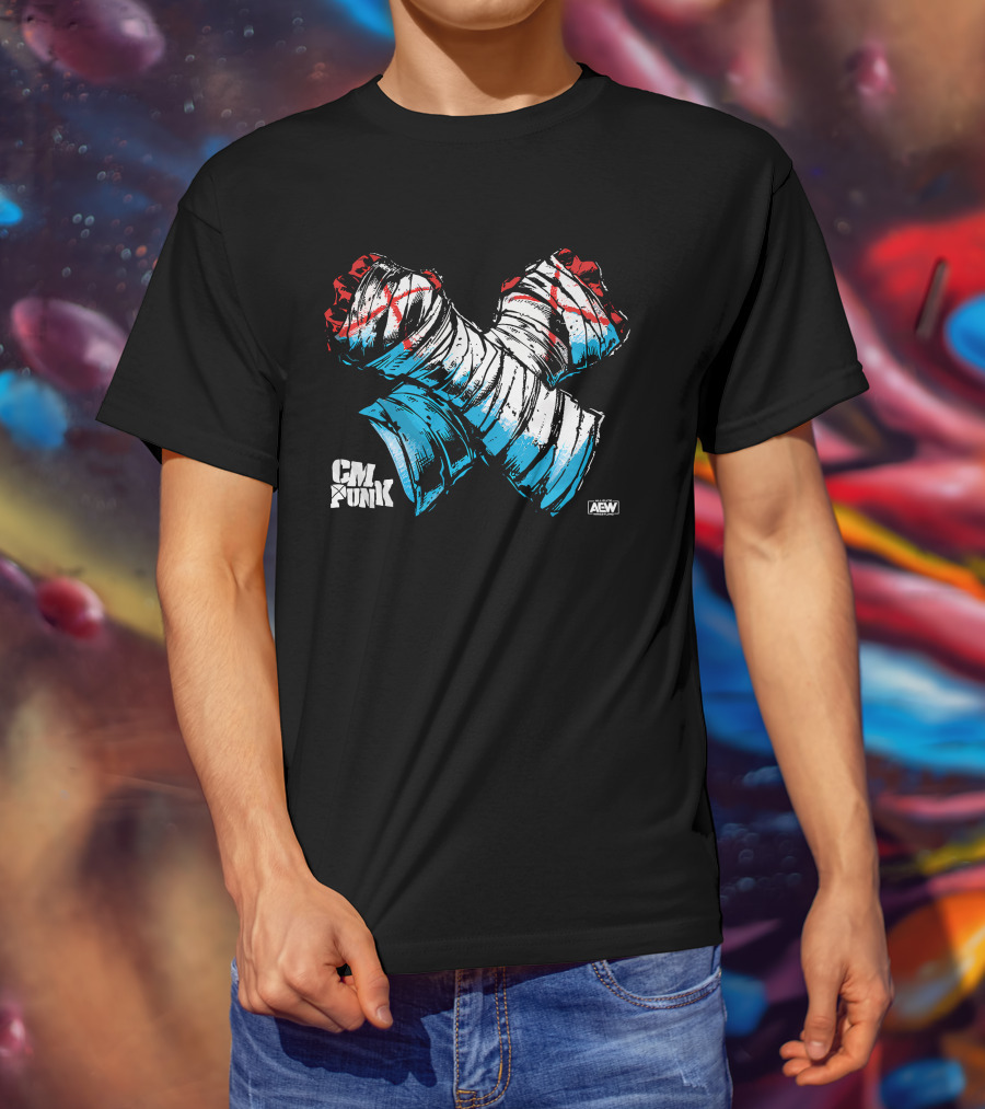 CM Punk Anthem AEW Melissa CMPunk T-Shirt