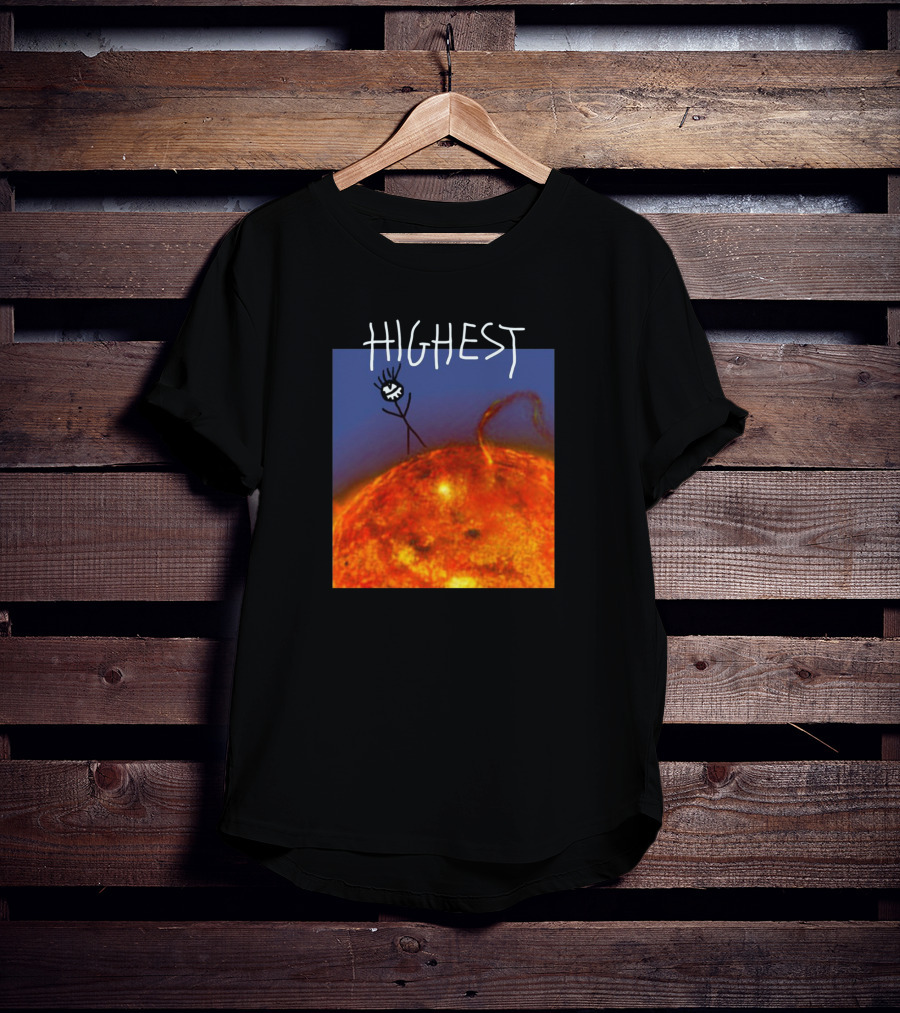 Travis Scott Highest Sun Stick Figure T-Shirt