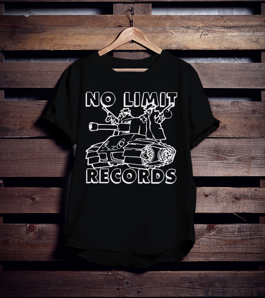 No Limit Records Tank And Gunmen T-Shirt
