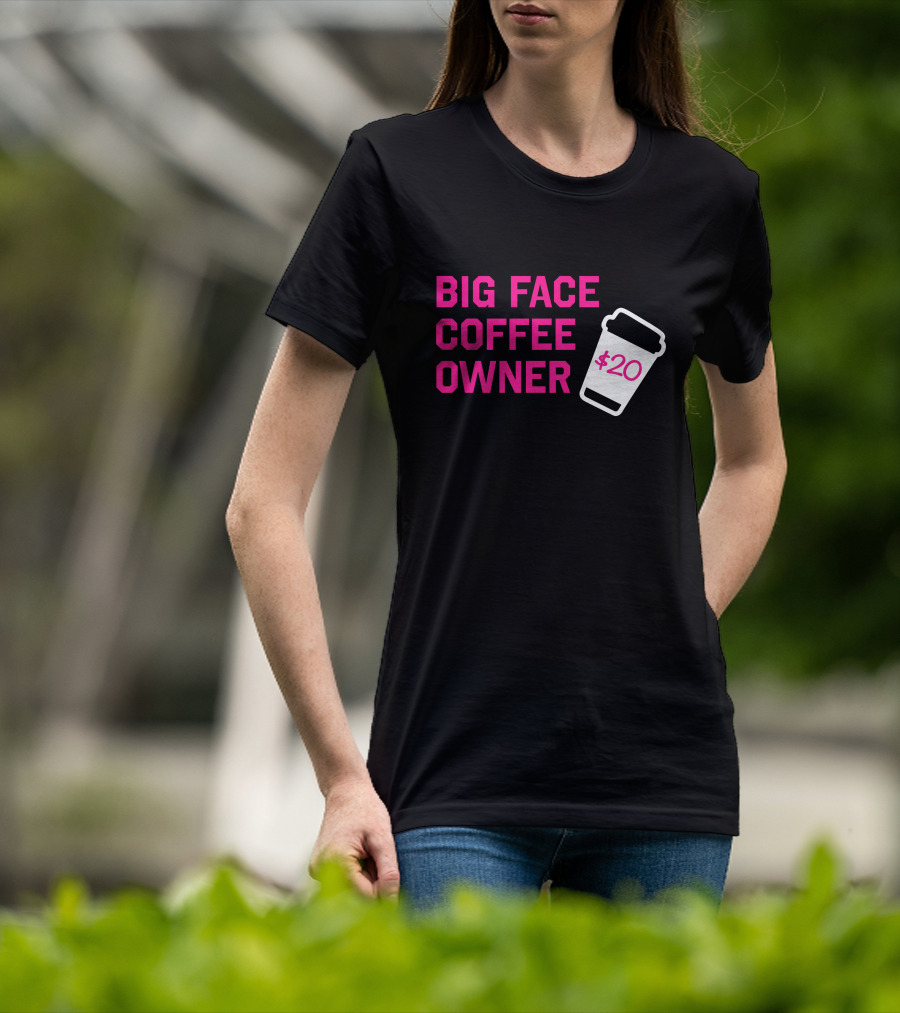 Big Face Coffee Owner $20 Miami Heat UK T-Shirt