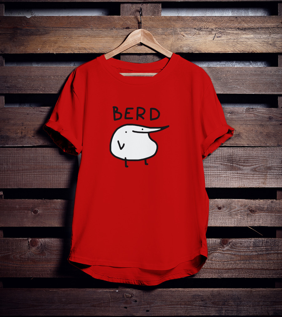 Berd Meme Cartoon Character T-Shirt