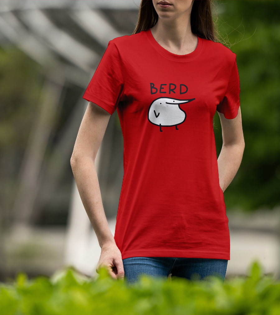 Berd Meme Cartoon Character T-Shirt