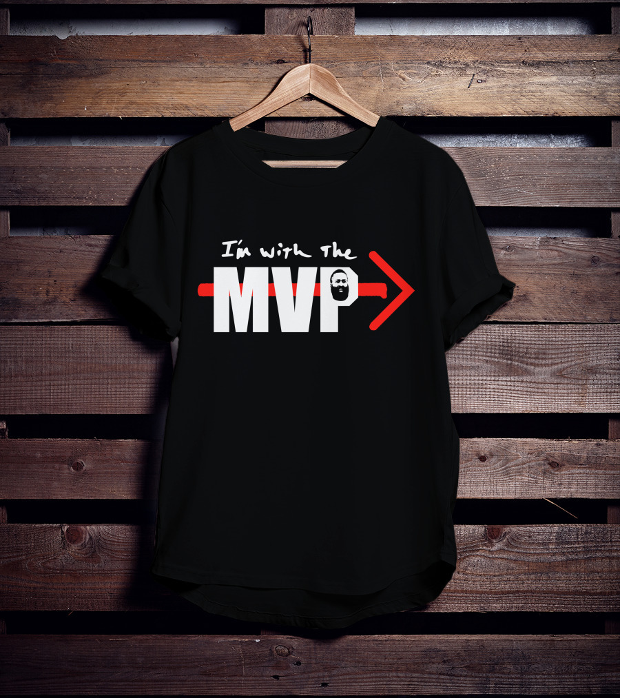 I'm With The MVP J Tucker Arrow T-Shirt