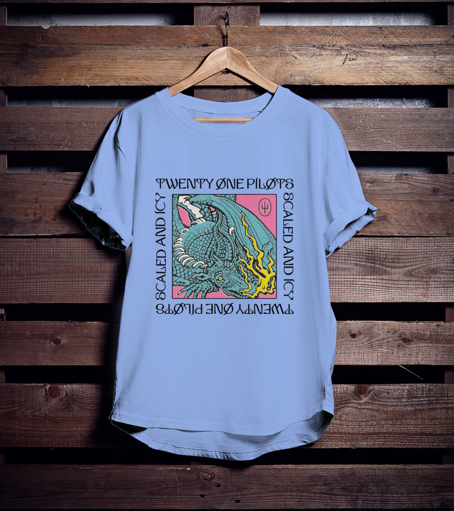Twenty One Pilots Scaled And Icy Dragon T-Shirt