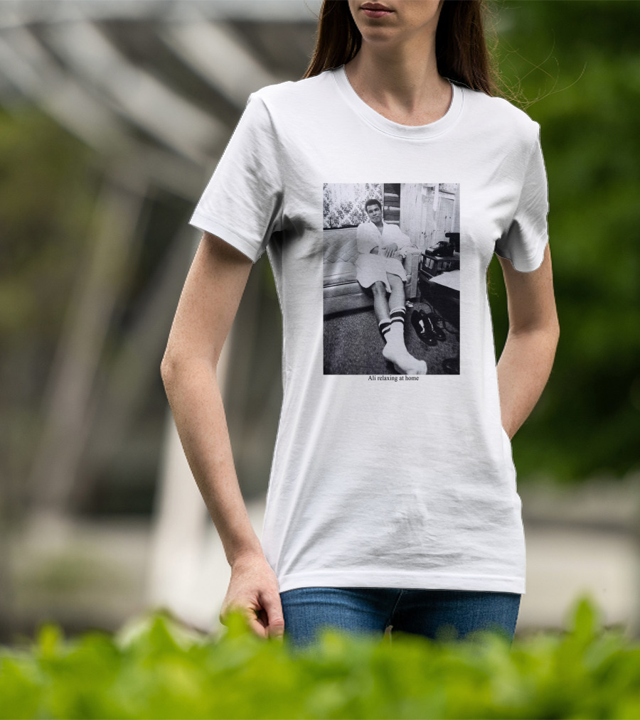 Muhammad Ali Relaxing At Home T-Shirt