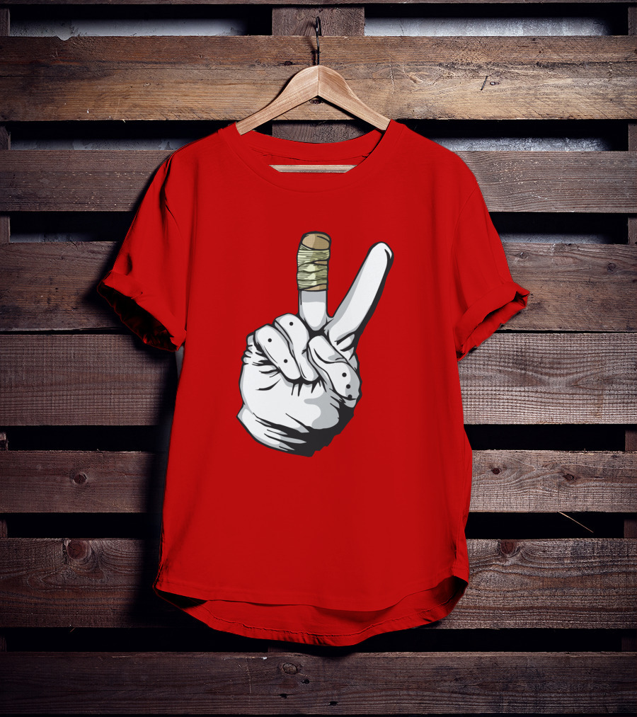 Loose Cannons Ant Man Deuces Victory Hand Samer Ali T-Shirt