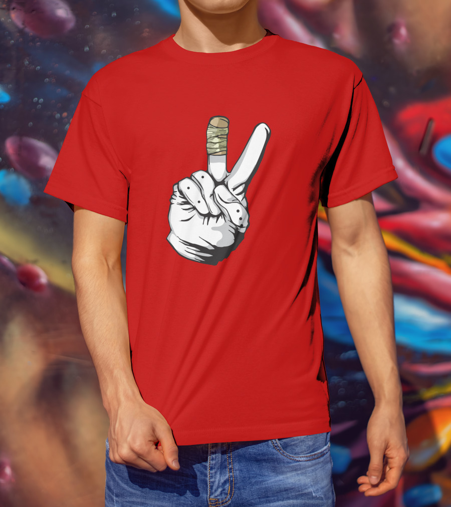 Loose Cannons Ant Man Deuces Victory Hand Samer Ali T-Shirt