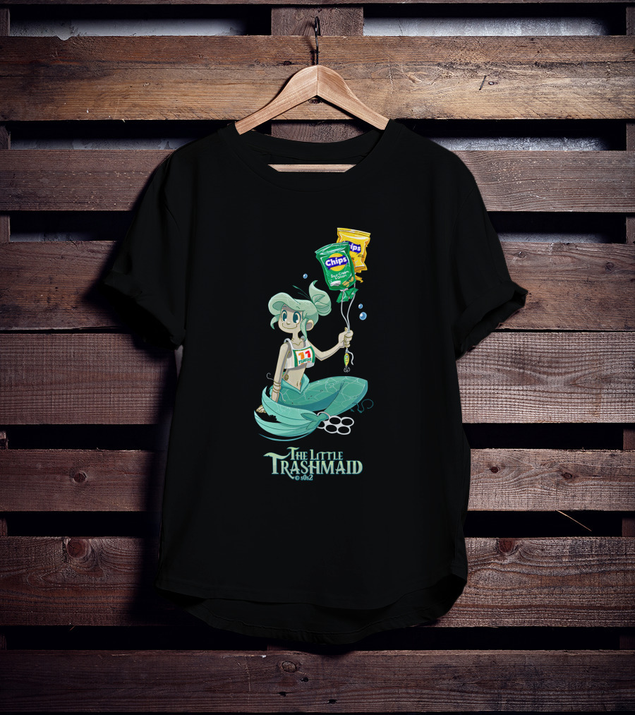The Little Trashmaid 7-Eleven Chips Balloons S0s2 T-Shirt
