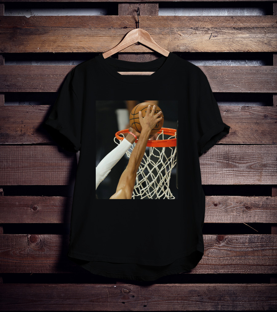 Bam Adebayo Spectacular Block Moment Court Culture Basketball Slam Dunk T-Shirt