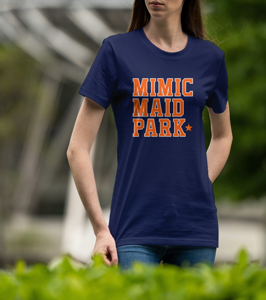 Ramshirts Mimic Maid Park Star Motif T-Shirt