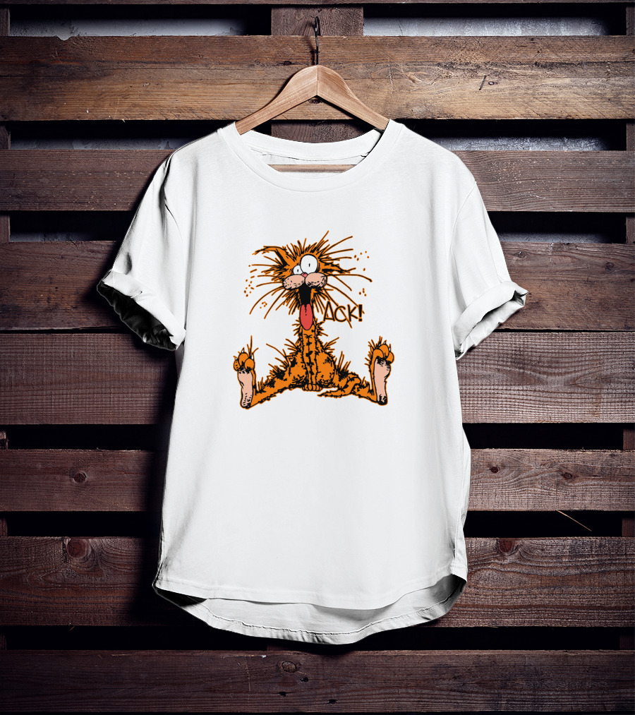 Bill The Cat Ack Iconic Comic Character Expression T-Shirt