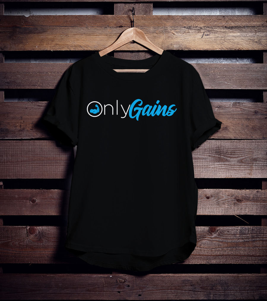 Dom Mazzetti Only Gains Merch Muscular Arm T-Shirt
