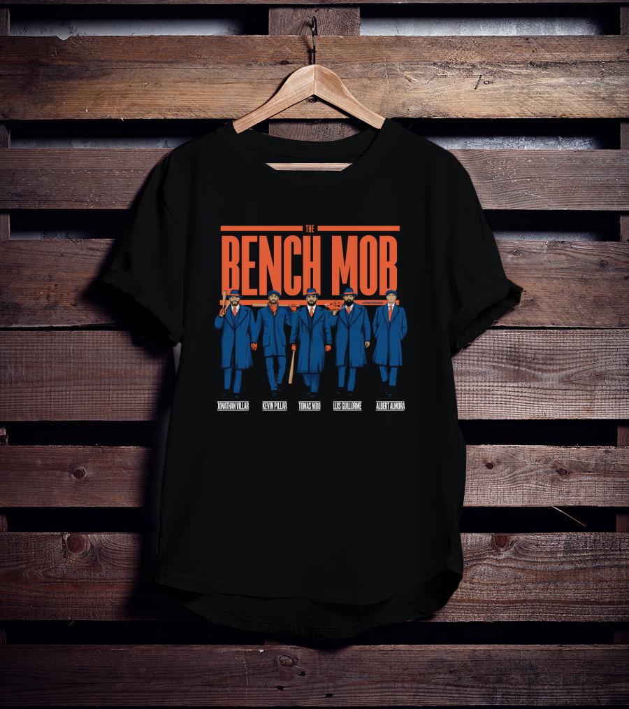 The Bench Mob Kevin Pillar Jonathan Villar Tomas Nido Luis Guillorme Albert Almora T-Shirt
