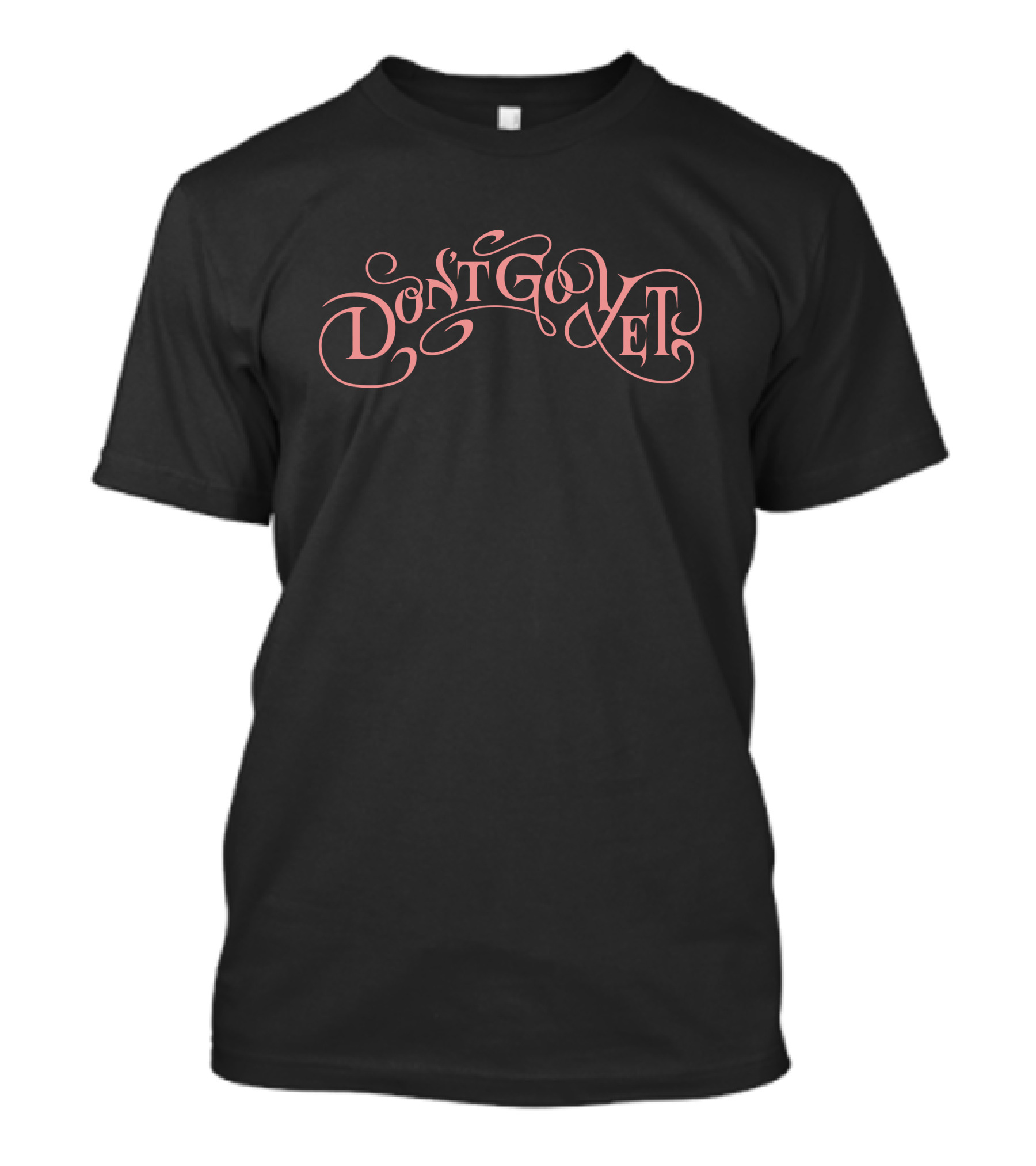 Camila Cabello Merch Don't Go Yet Text T-Shirt