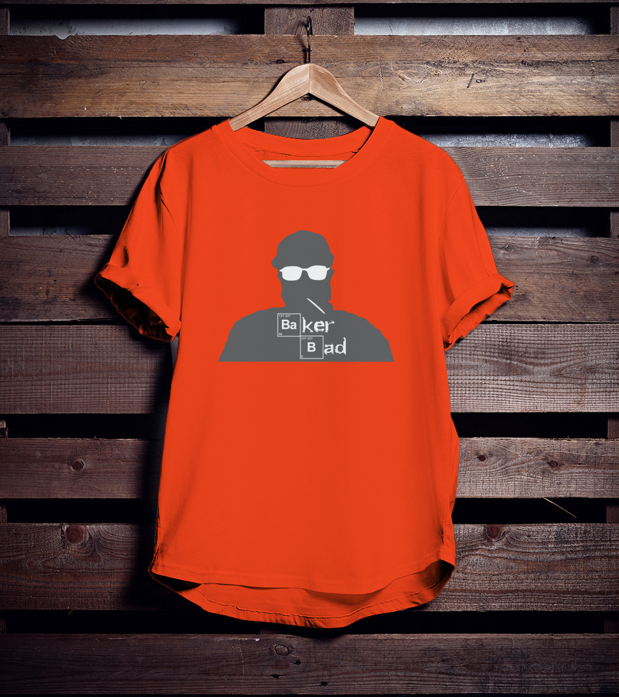 Apollohou Merch Baker Bad Dinn Mann Breaking Bad Inspired Walter T-Shirt
