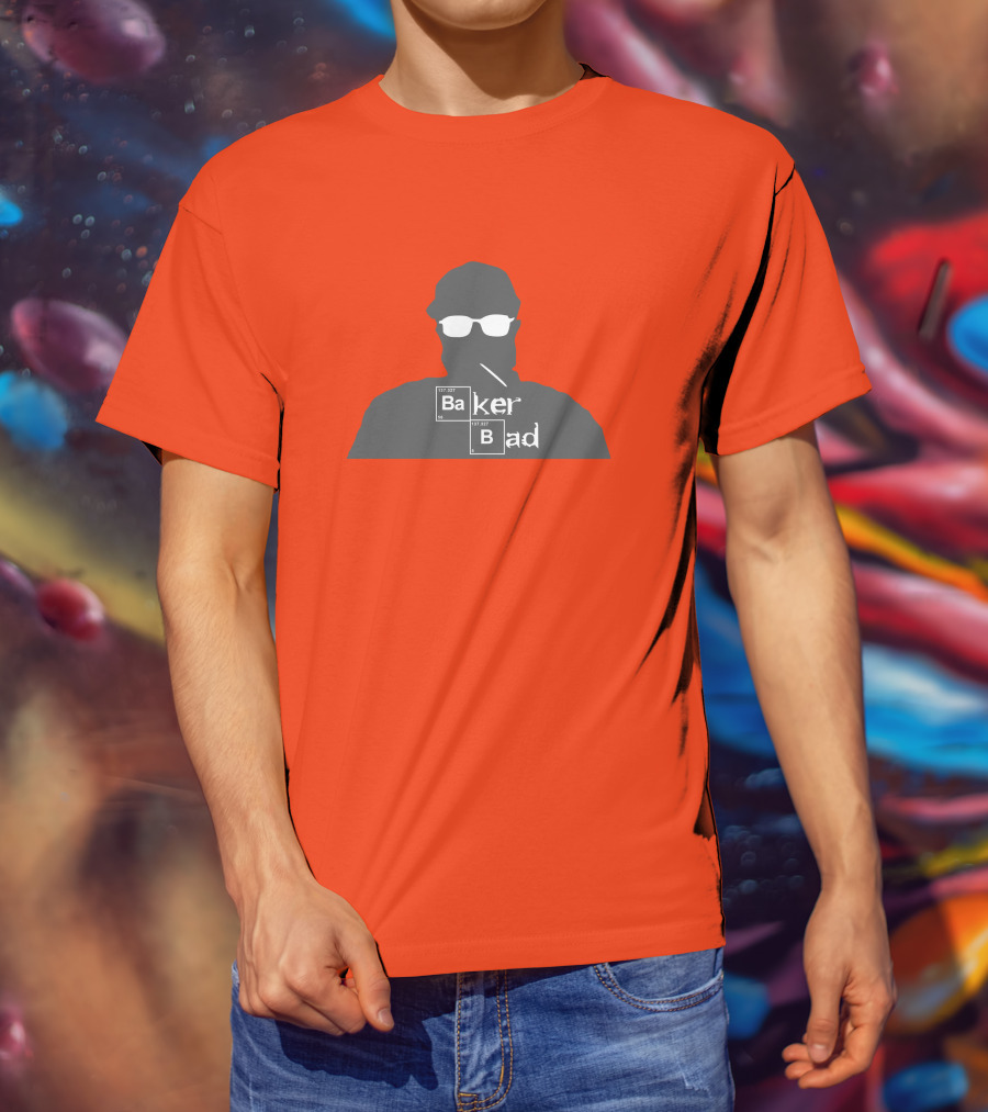 Apollohou Merch Baker Bad Dinn Mann Breaking Bad Inspired Walter T-Shirt