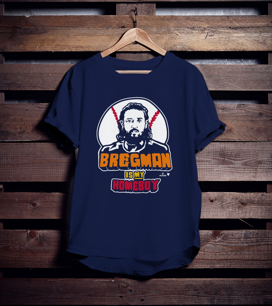 Bregman Is My Homeboy Baseball Graphic BreakingT Monstarjplayers T-Shirt
