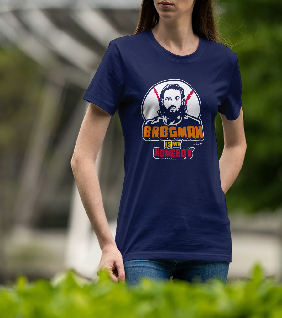 Bregman Is My Homeboy Baseball Graphic BreakingT Monstarjplayers T-Shirt