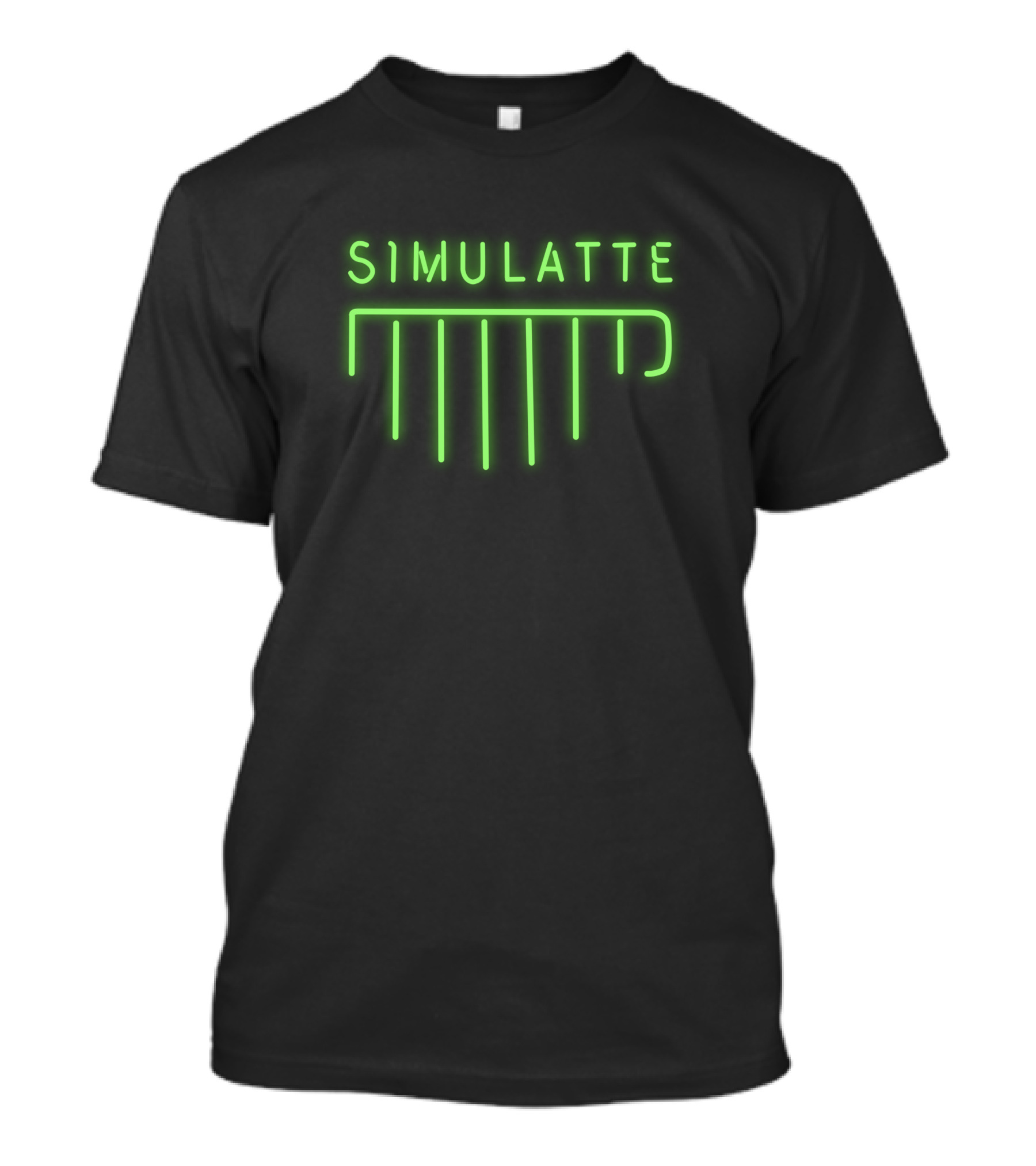 Super Yaki Merch Simulatte Neon T-Shirt