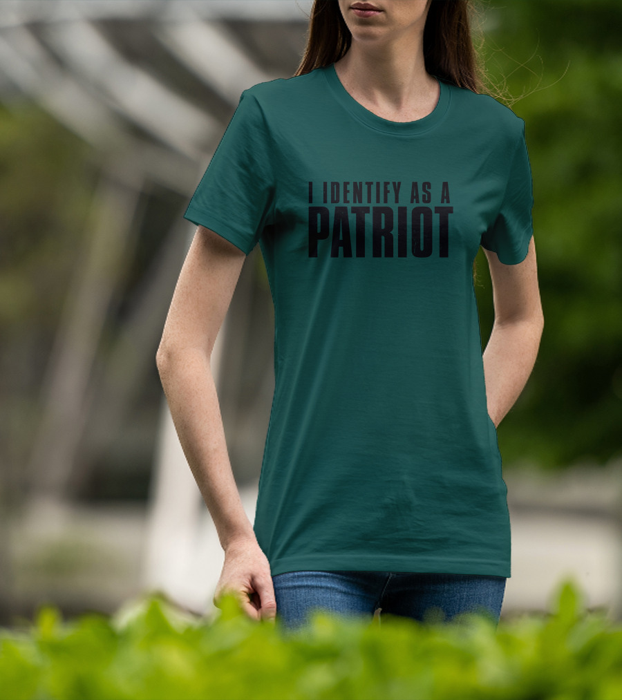 Patriot Crew Merch I Identify As A Patriot T-Shirt
