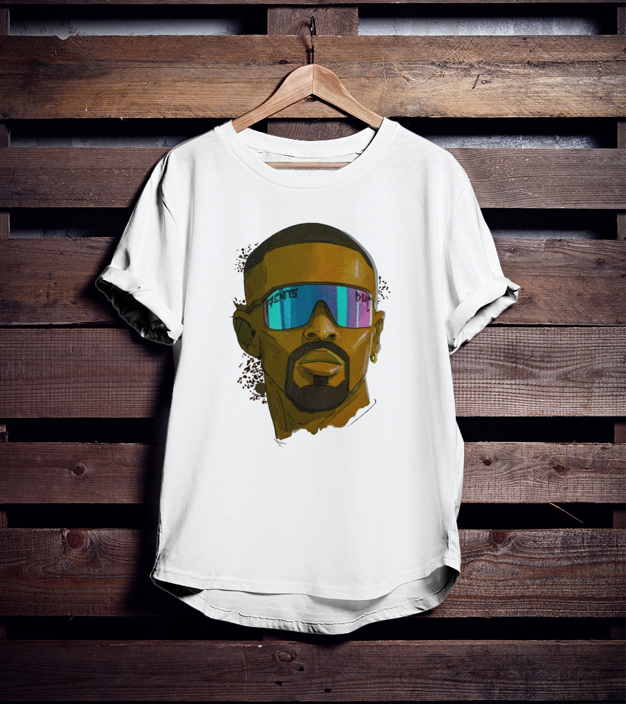 Jalen Hurts Painted Sunglasses T-Shirt
