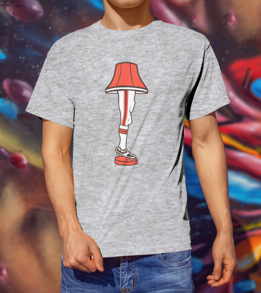 Jimmy Haslam WeBleedOhio Cleveland Football Leg Lamp T-Shirt