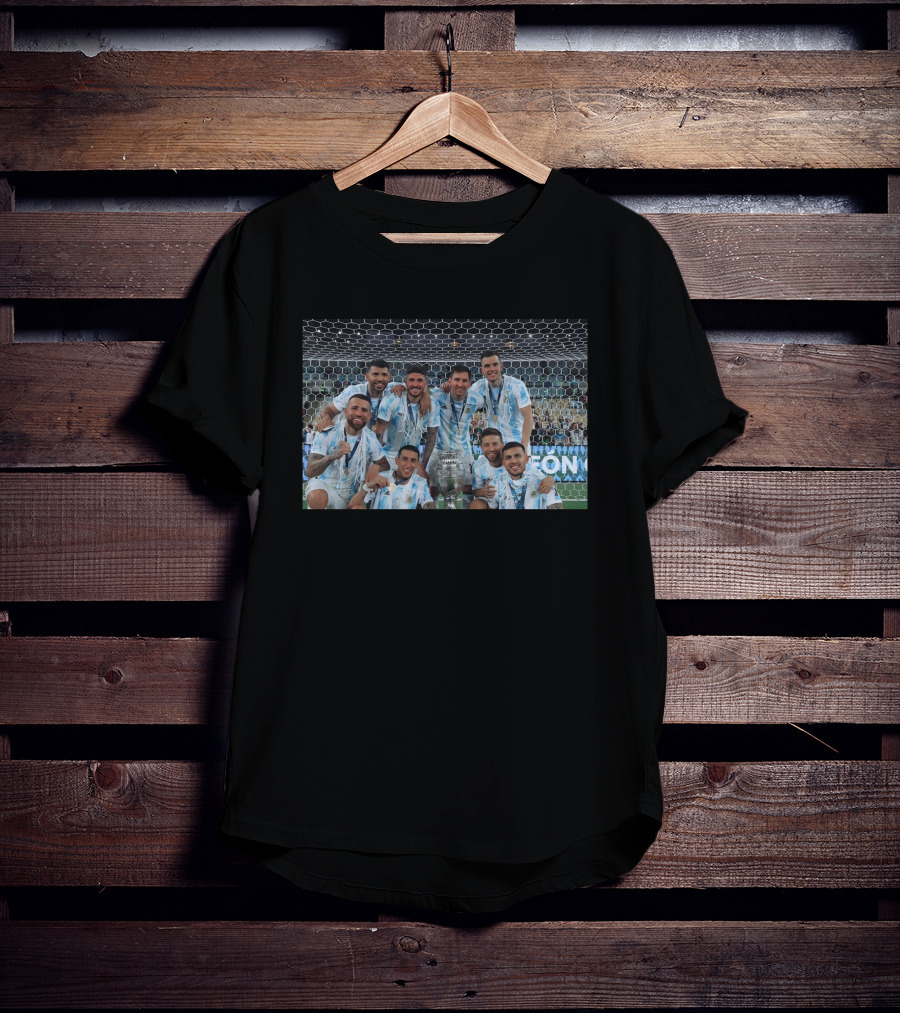 Roy Nemer Rodrigo De Paul's Argentina Copa America Victory T-Shirt