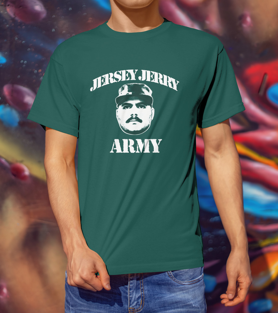 Jersey Jerry Army T-Shirt