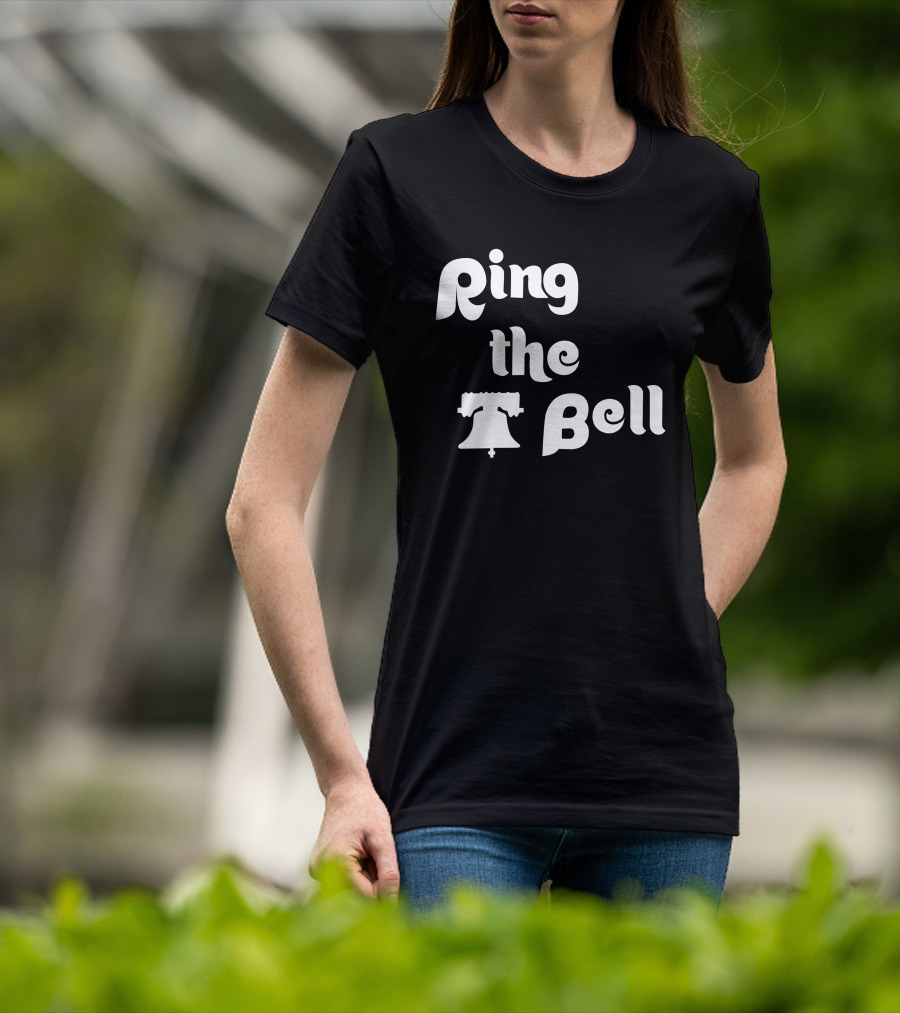 Logan O’Hoppe Ring The Bell Phillies Liberty Bell T-Shirt