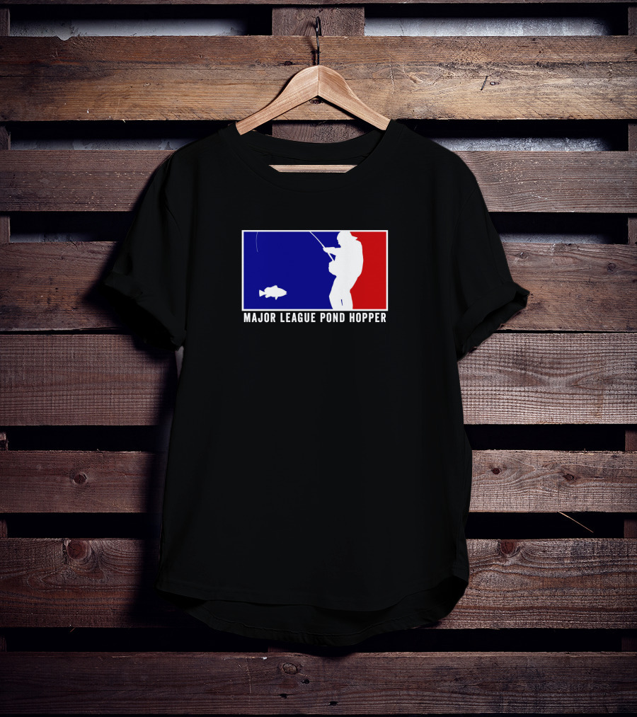 Major League Pond Hopper Fishing With Norm T-Shirt
